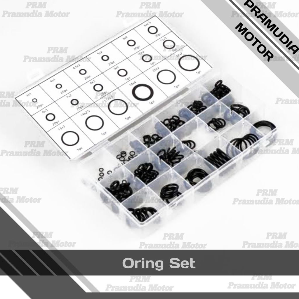ORING SET 1 BOX ISI 225 PCS