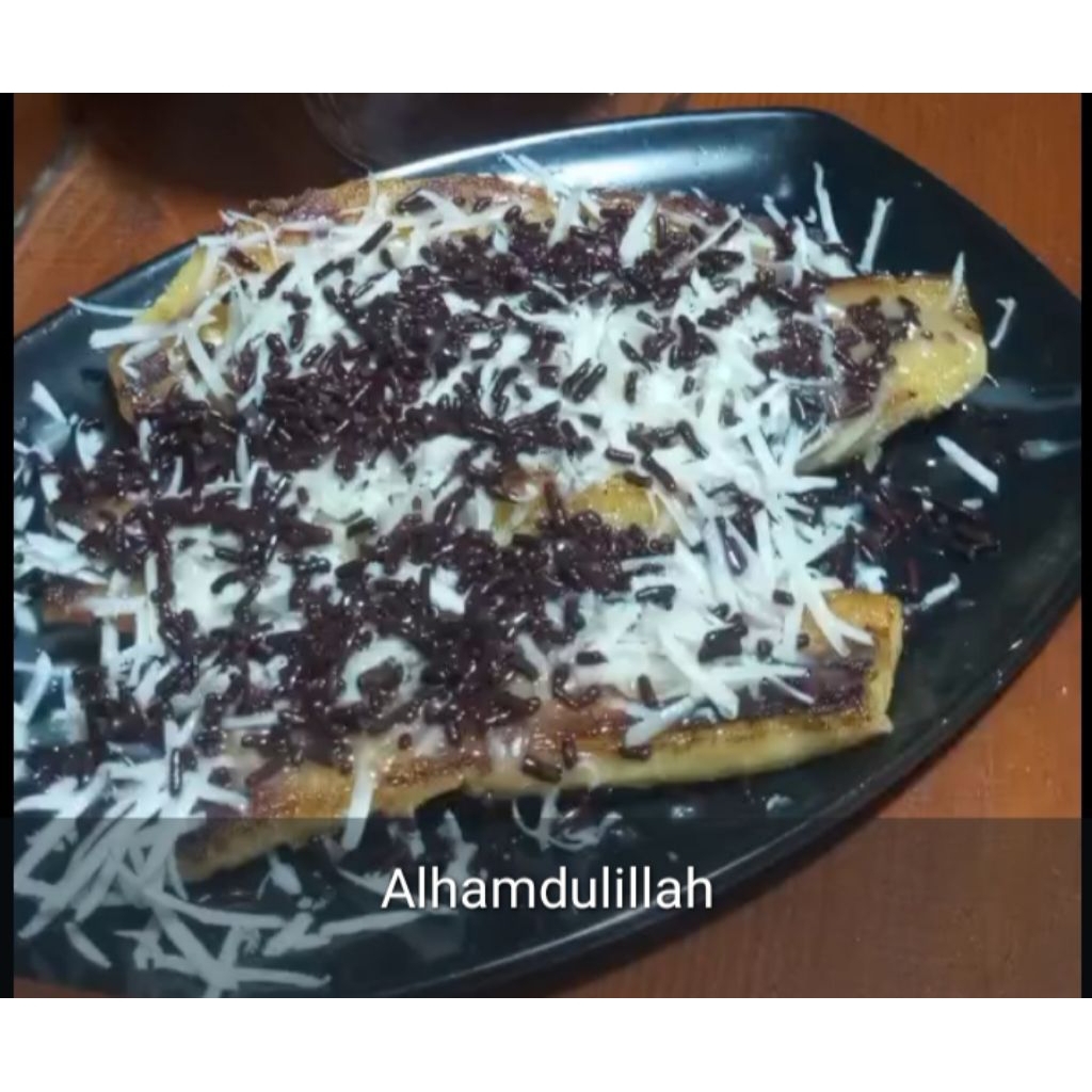 

pisang bakar keju coklat