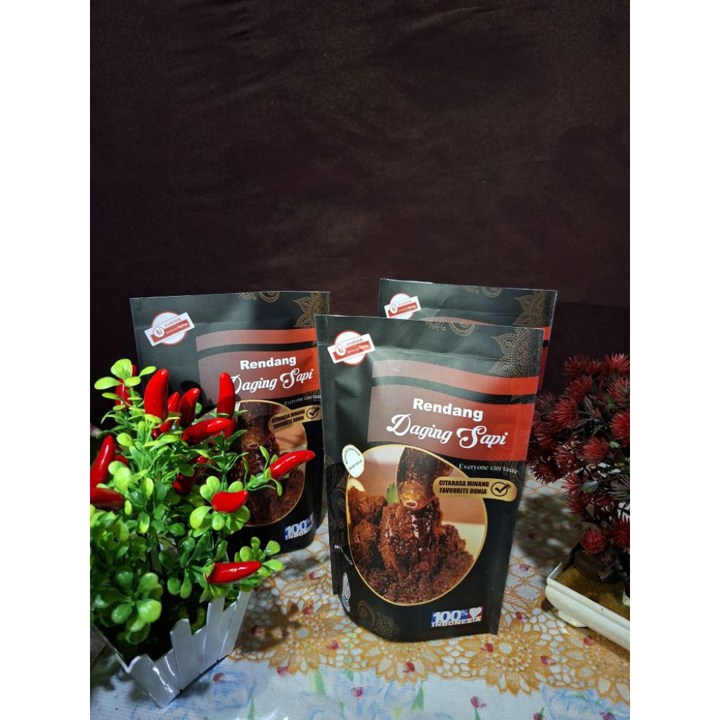 

RENDANGNYONYA/Rendangdagingaslimasakanpadang/250gr