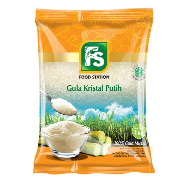 

gula pasir fs food station oranye 1 kg