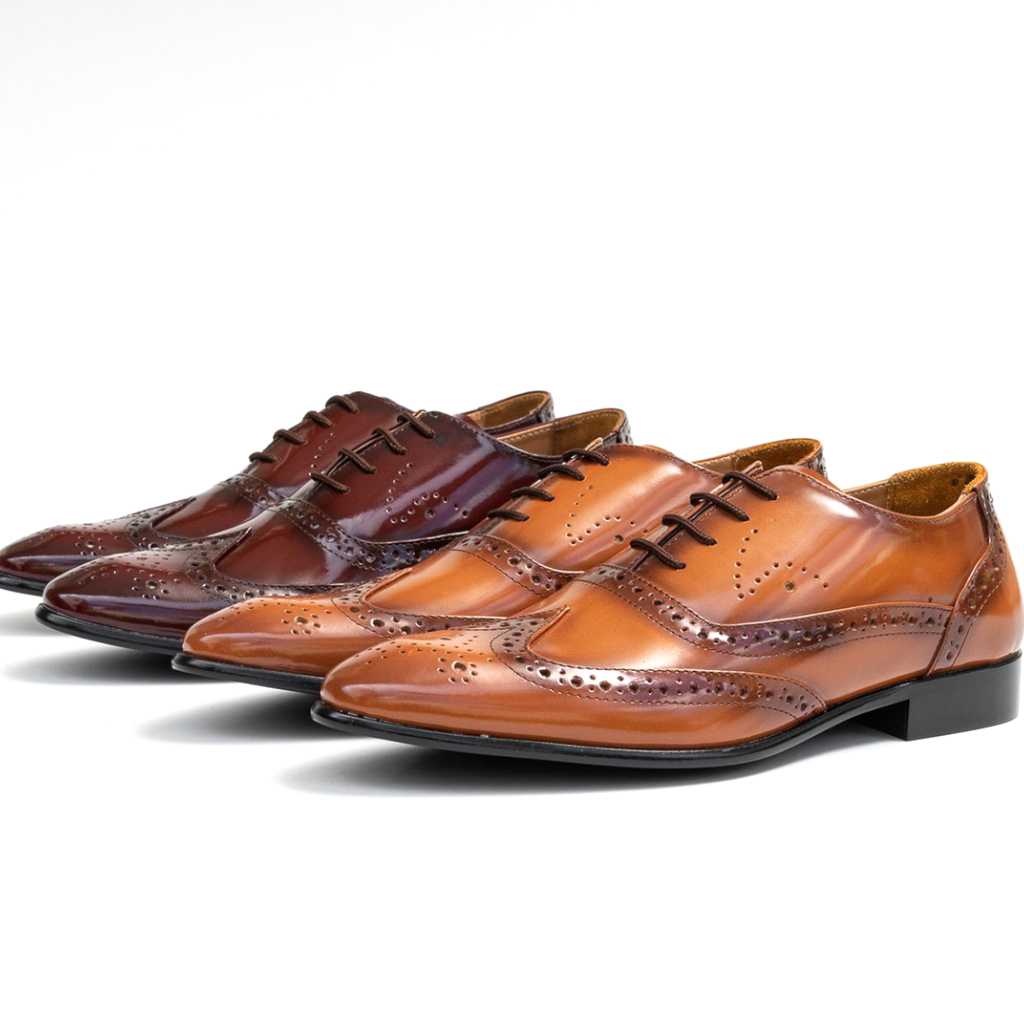 TokoShoesBandung - Sepatu kulit pantofel formal untuk pria SK 05 Size 39-43