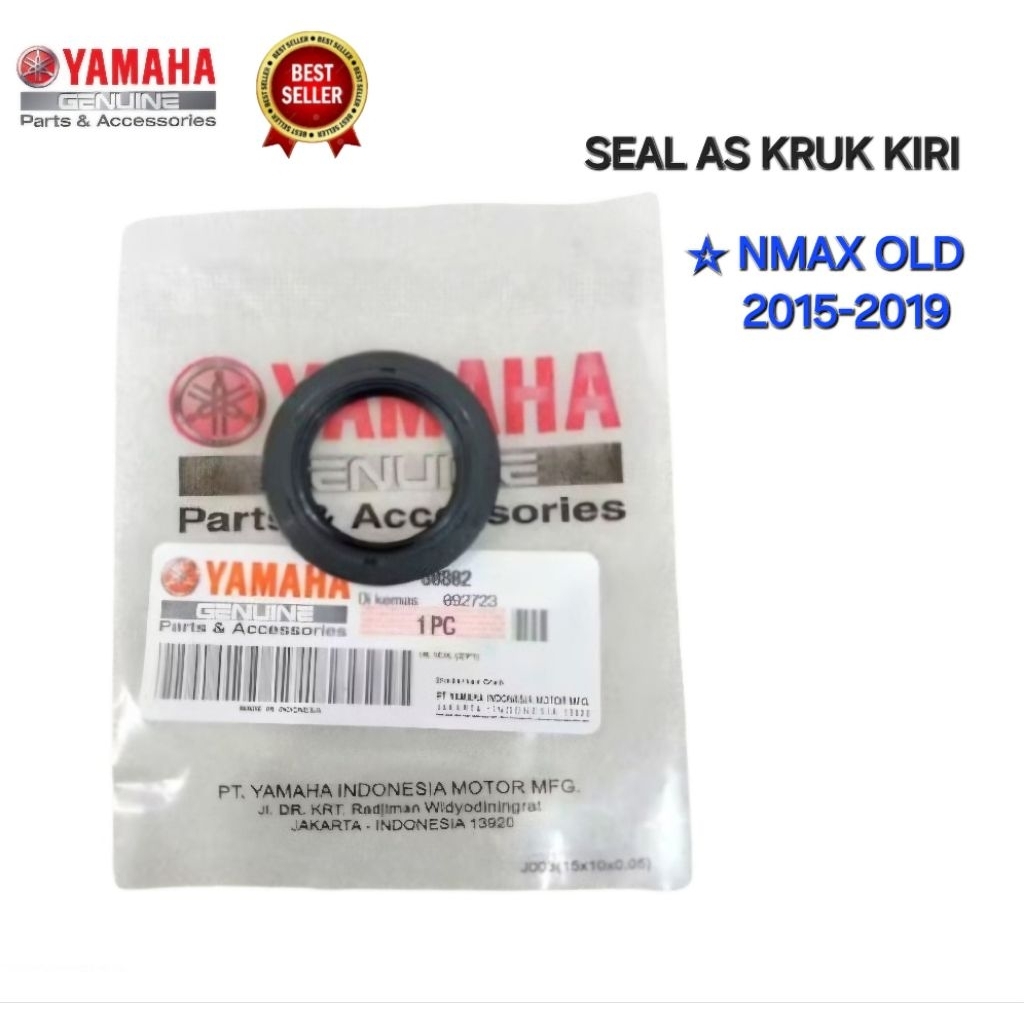 SEAL AS KRUK KIRI SIL AS KRUK KIRI NMAX OLD 2015-2019 ORIGINAL YAMAHA