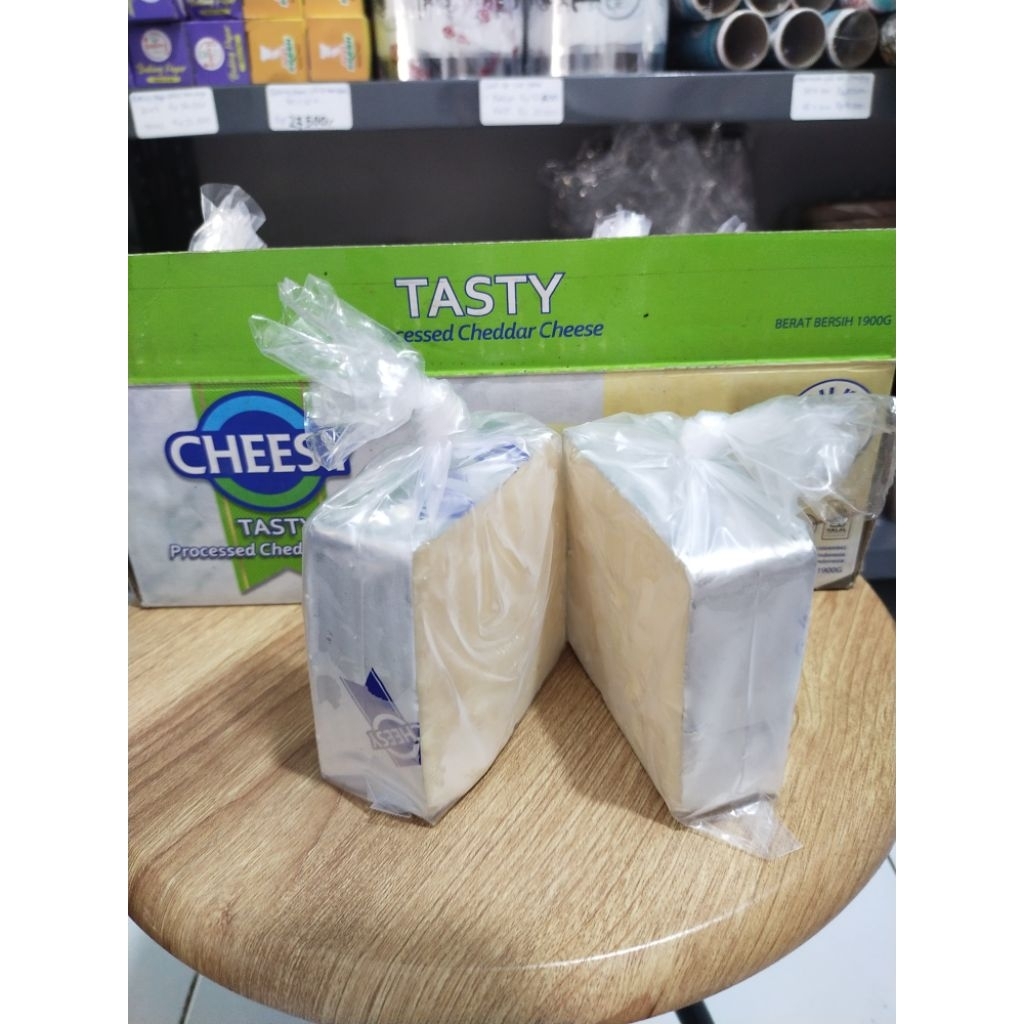 

keju CheesyTasty Keju Parut Cheddar250g