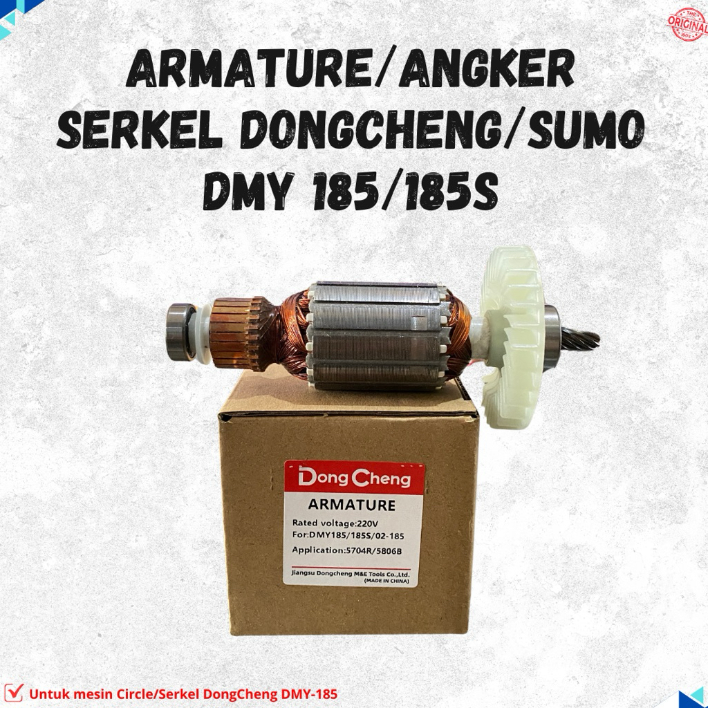 Armature/Angker Dongcheng DMY185 Circularsaw- Angker mesin serkel Dongcheng/sumo