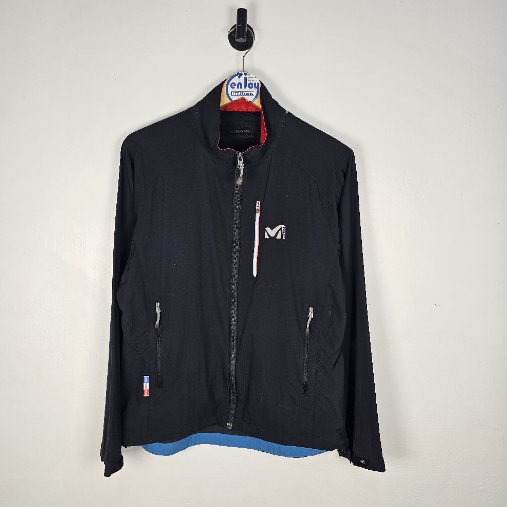 outdoor sports olahraga jacket Millet tracktop track pria wanita unisex gunung hiking camping second