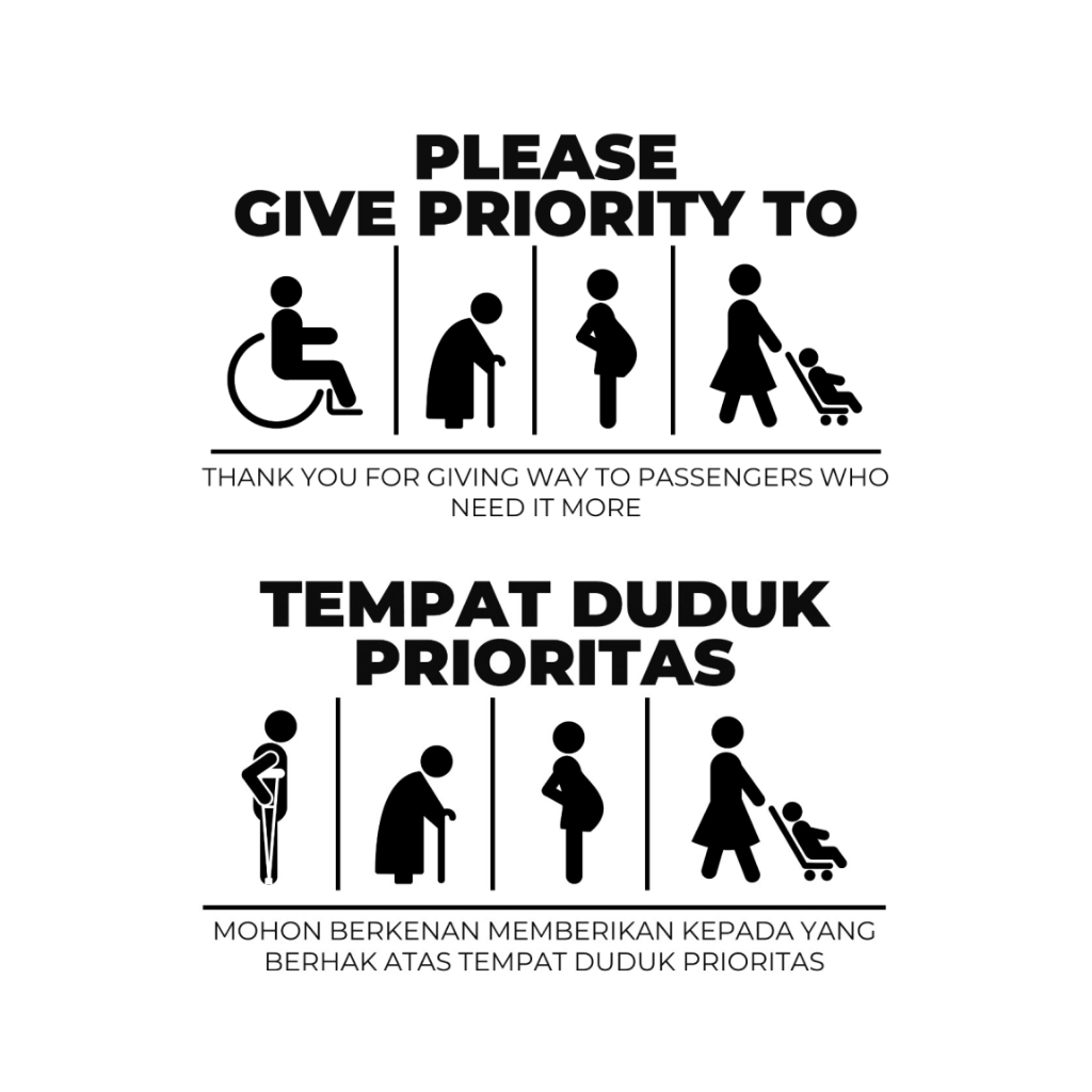 

Stiker Tempat Duduk Prioritas Stiker Prioritas Stiker Vynil