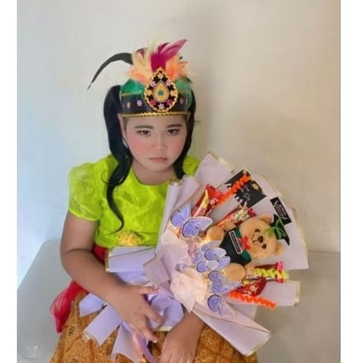 Buket Boneka Wisuda dan Snack