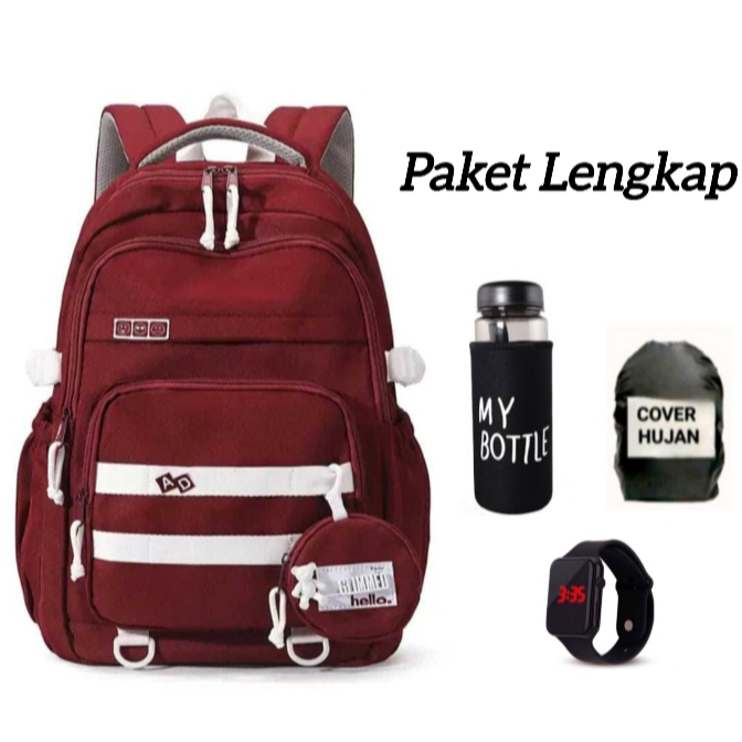 Tas ransel sekolah Anak Perempuan sd smp kualitas bagus /Tas Viral Untuk Anak Sekolah / Tas sekolah 