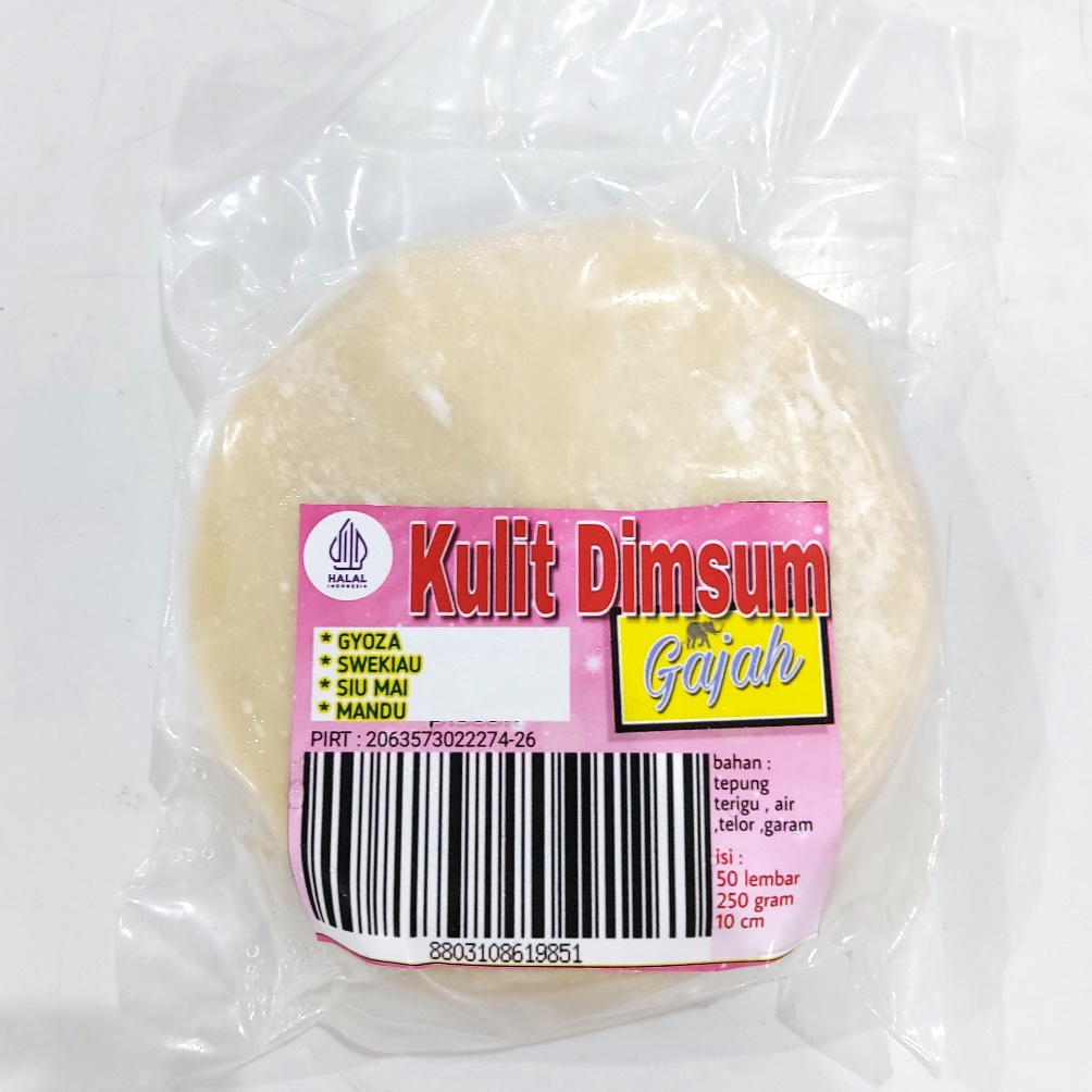 

Mau Kulit Dimsum Gajah 1cm Isi 5 Pcs Mandu Swekiau Siomay Pangsit Gyoza Kuotie