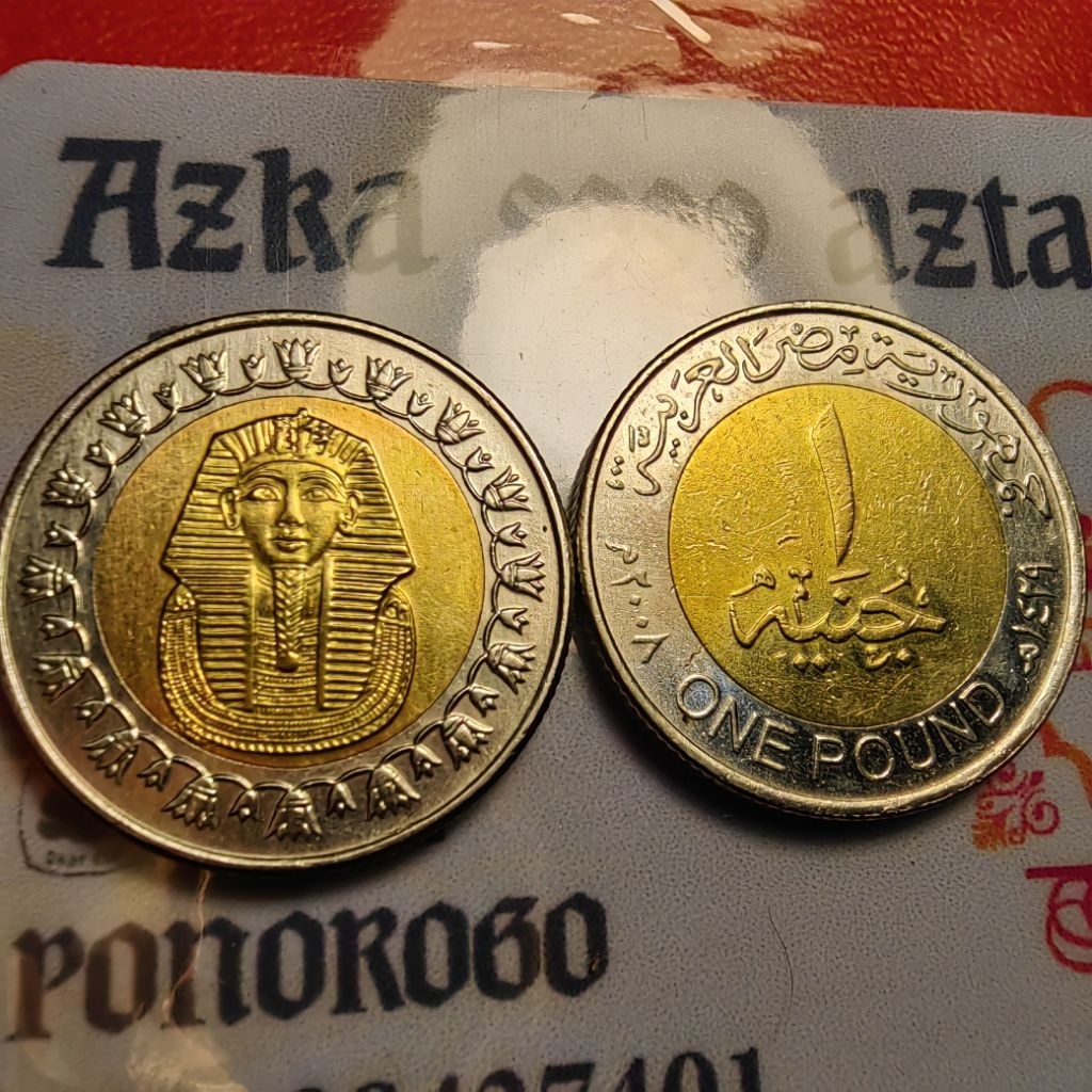 1 pound mesir bimetal asli kinclong