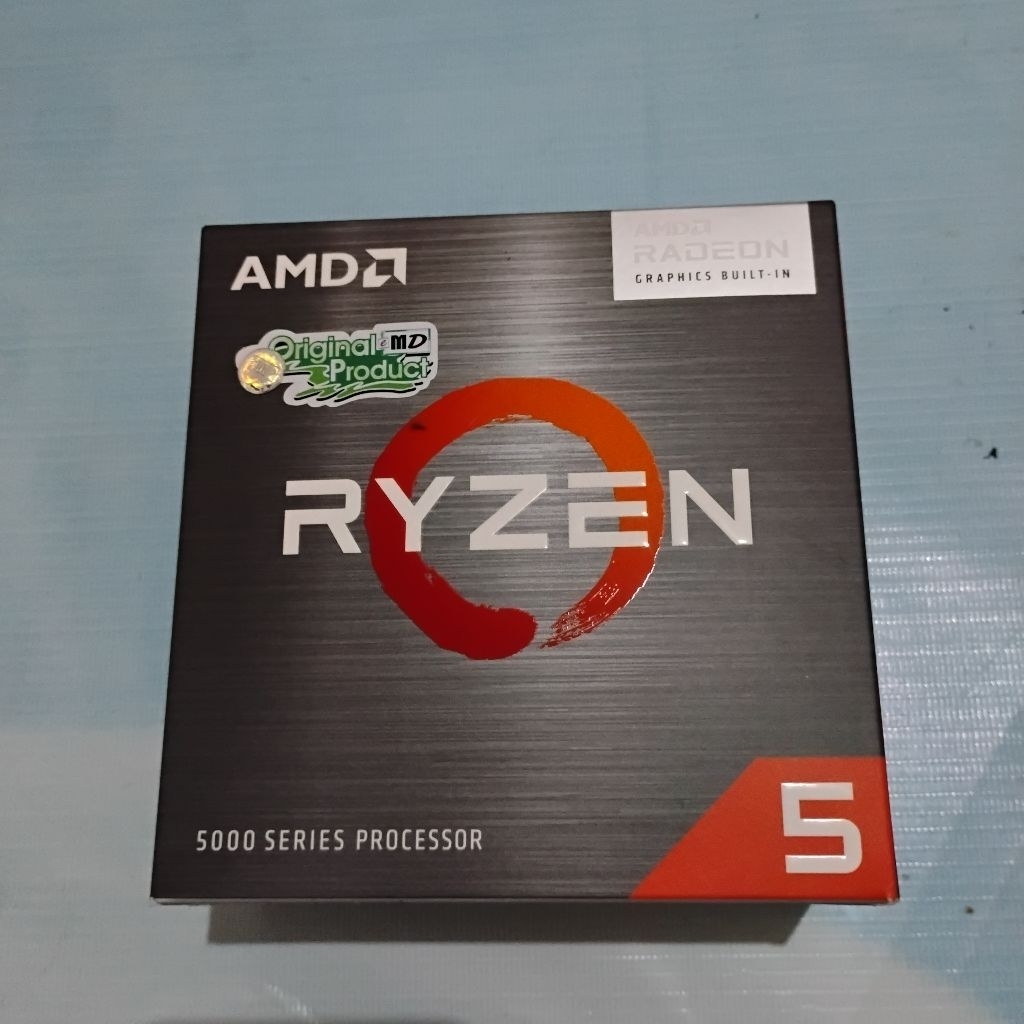 Processor AMD Ryzen 5 5600GT With Radeon Vega Graphic Boost Clock 4,6 GHz Fullset Box AM4