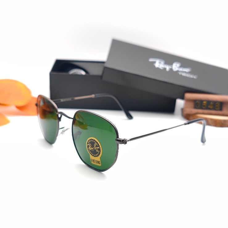 Kacamata lensa kaca asli RB 3548 sunglass kacamata outdoor mengemudi siang dan malam anti uv400