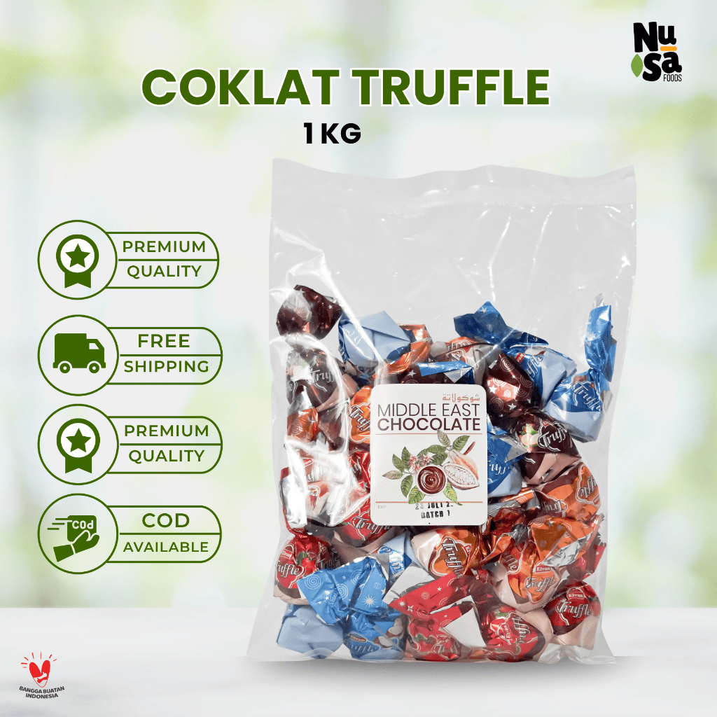 

Coklat Truffle Mix 1 Kg Cokelat Arab Import Oleh Oleh Haji Umroh