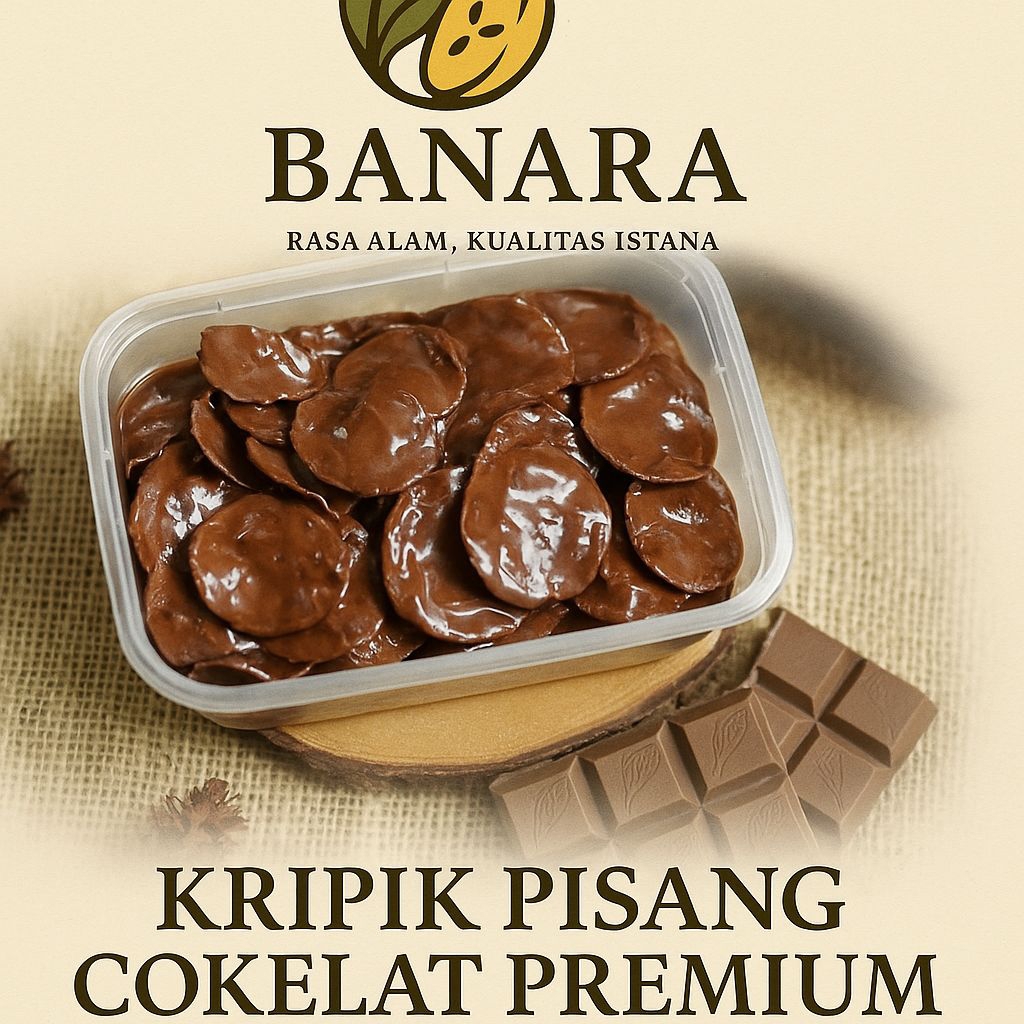 

kripik pisang lumercoklat