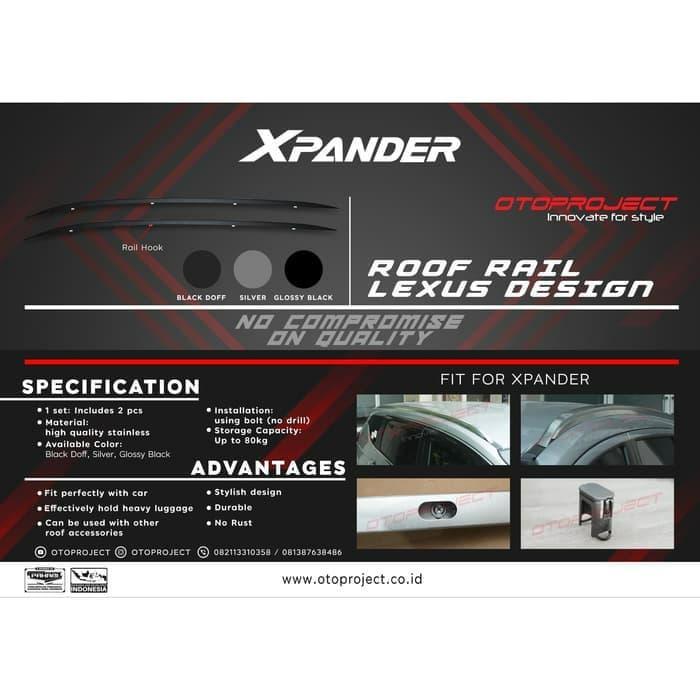 Roof Rail / Roofrail Atas Otoproject Lexus Design Xpander