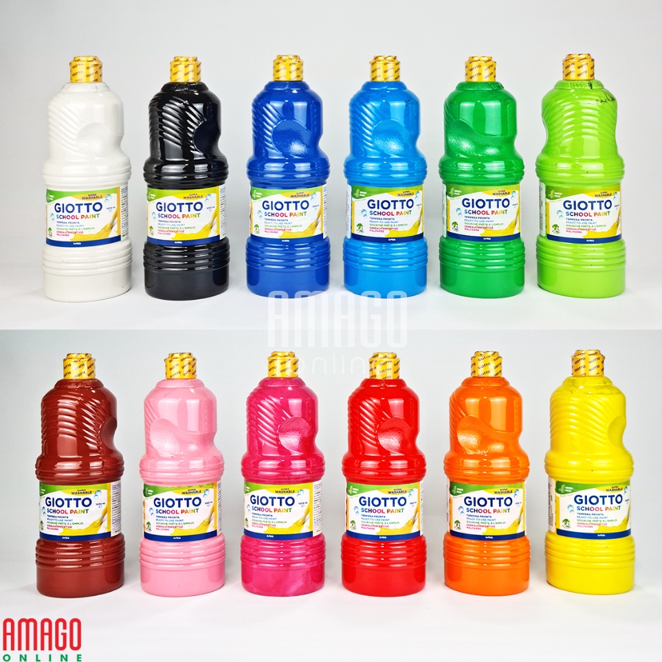 

KODE C63F GIOTTO School Paint 1 ml Cat Air Cat Poster Lukis Sekolah 1 liter pilih warna