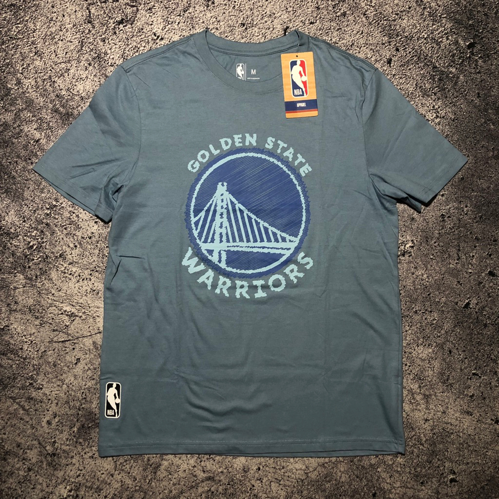 BAJU NBA GOLDEN STATE WARRIORS BLUE