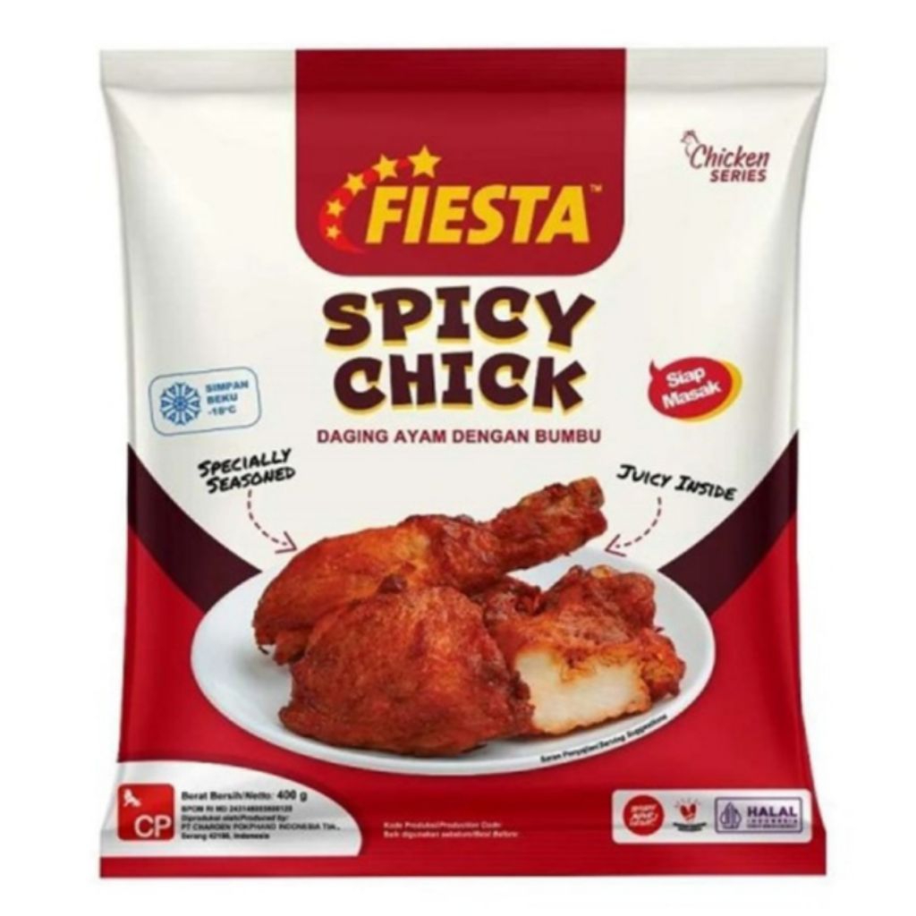 

Fiesta Spicy Chick 400gr / Daging Ayam dengan Bumbu