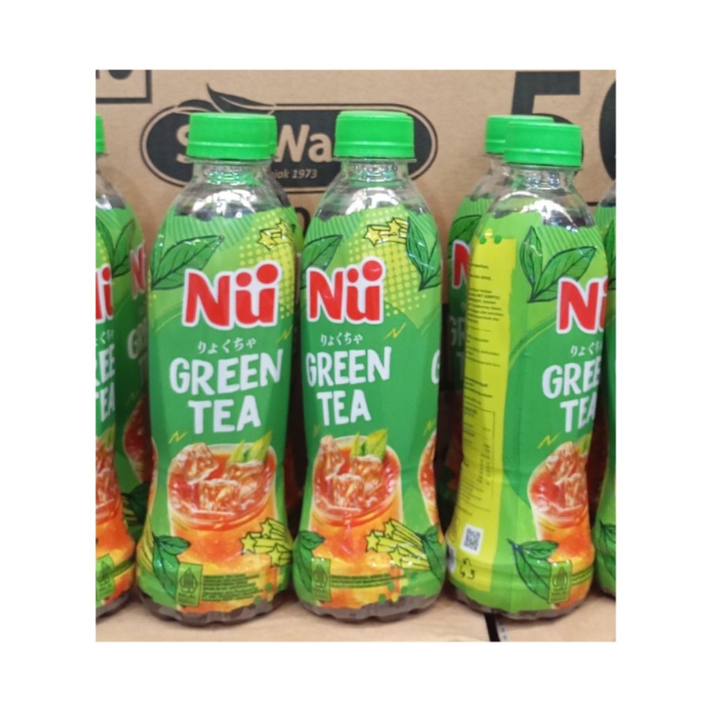 

NU GREEN TEA TEH HIJAU 330ML ISI 5 PCS