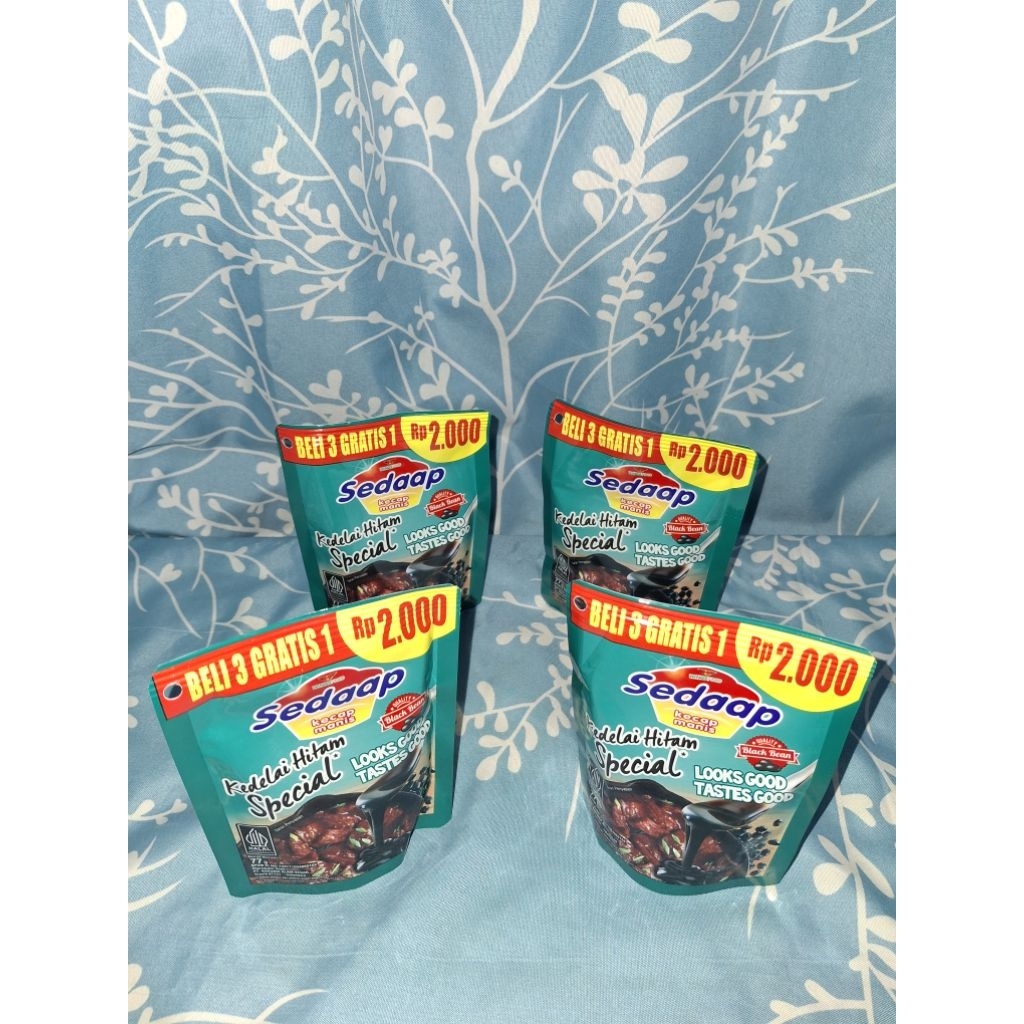 

Kecap Sedap 3 in 1 (Beli 2 Gratis 1) 77 Gram