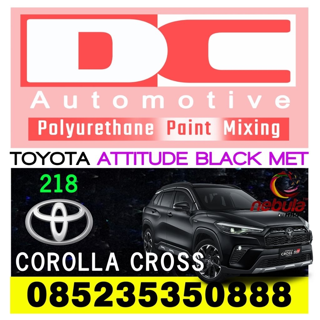 Cat PU Toyota Attitude Black Metallic 218