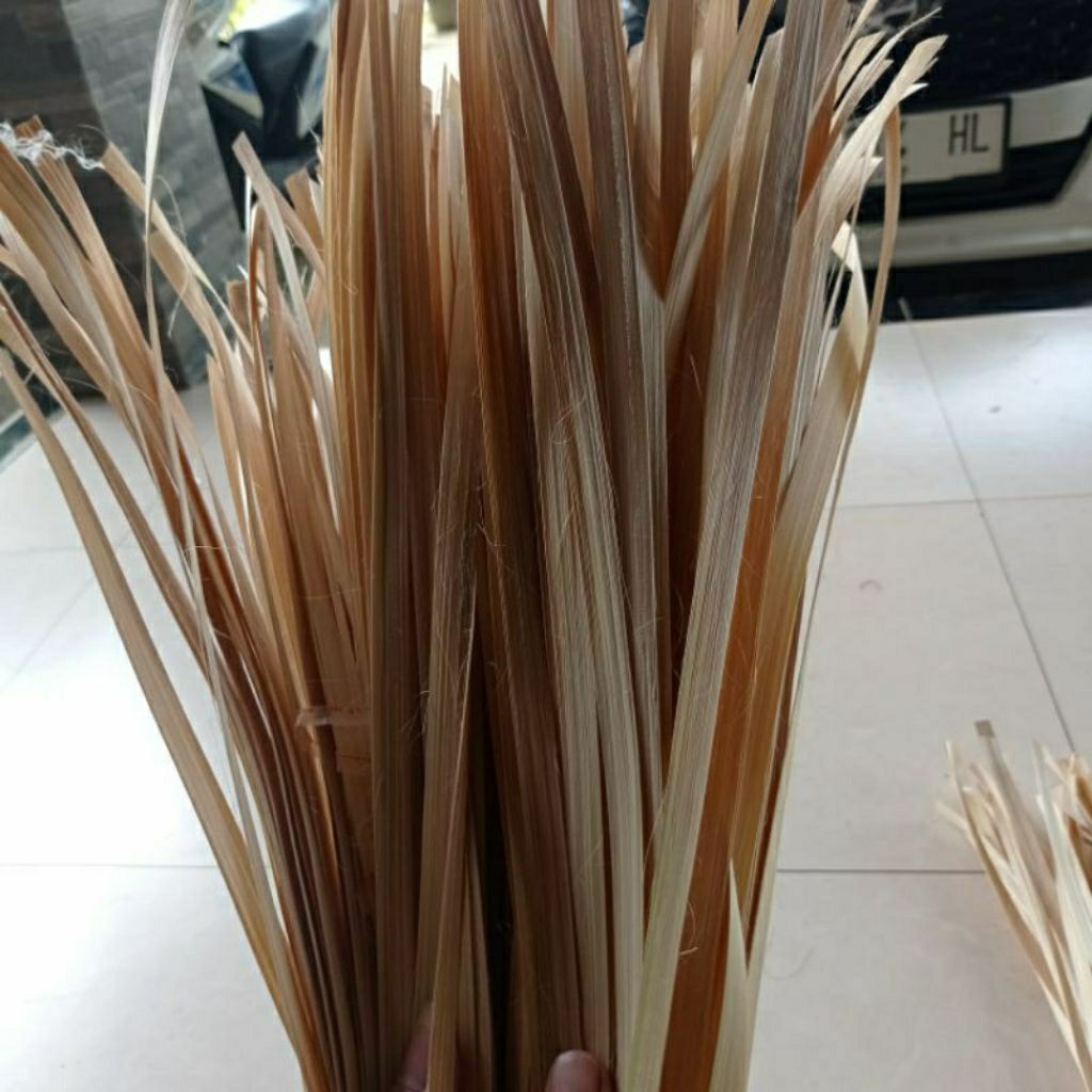 

iratan bambu/bahan anyaman/kerajinan/tali bahan bambu panjang 60cm