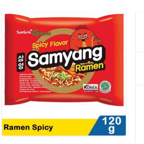 

samyang ramen spicy 120g