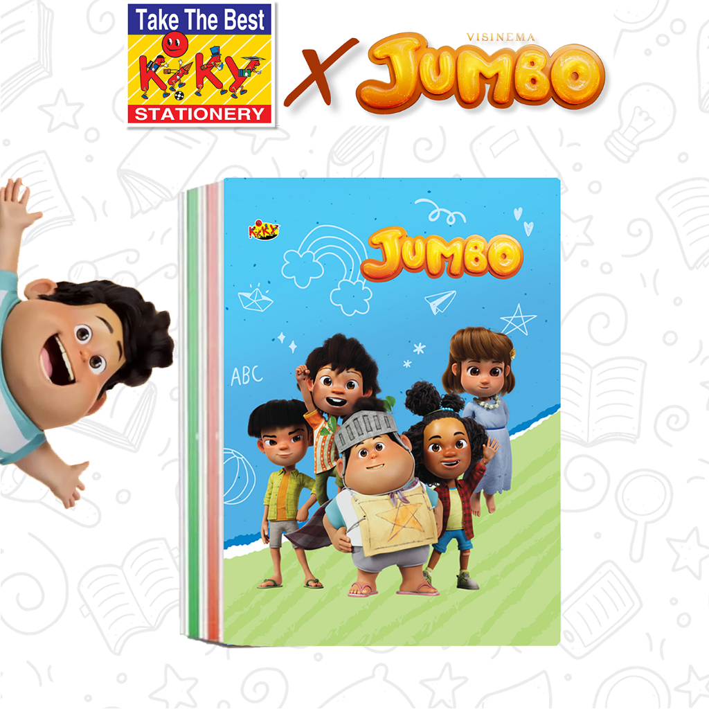 

KIKY X JUMBO Edisi Spesial Buku Tulis 32 Lembar - 1 Pak 10 Buku