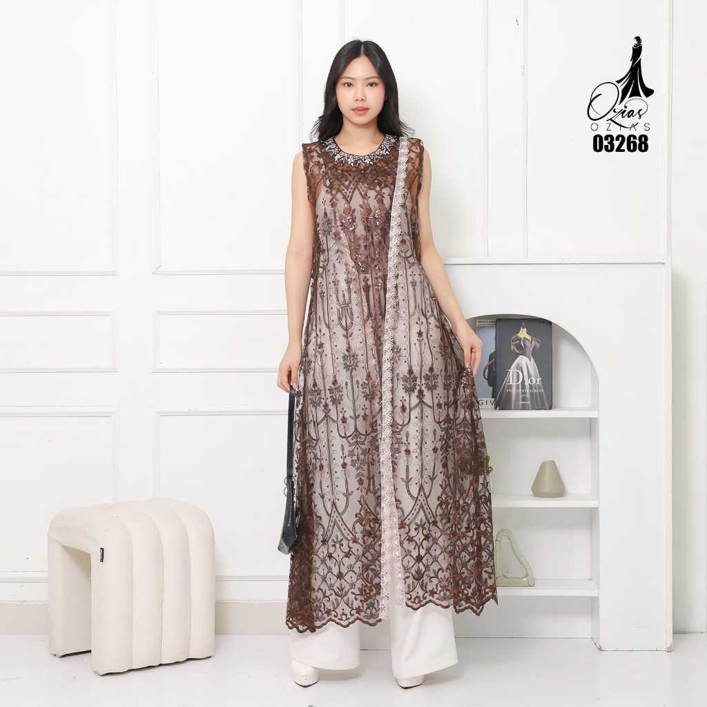 OUTER OZIKO TILE HANA 03268 LD 105 I Outer Tile Kondangan I Outer TIle Pesta