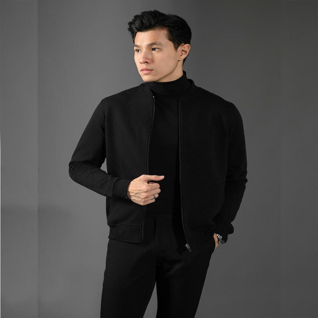 Jaket Comfy Jacket Bomber Varsity Ottoman Pria