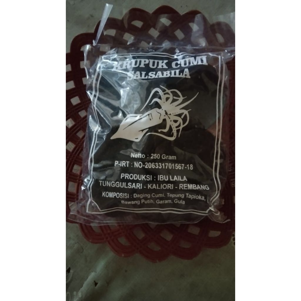 

Kerupuk Cumi Salsabila 250 g