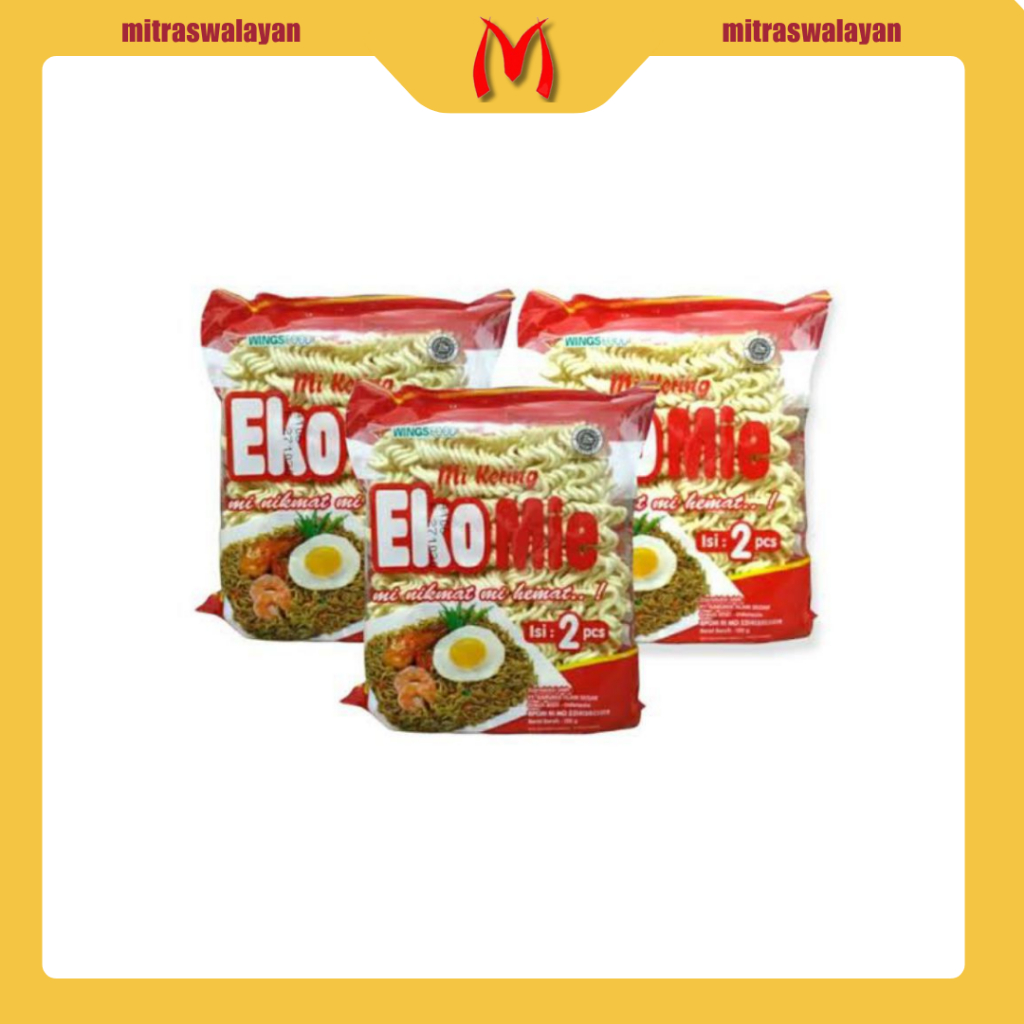 

Ekomie Kering Kemasan Renceng isi 3 sachet 2 keping/sachet @120gr