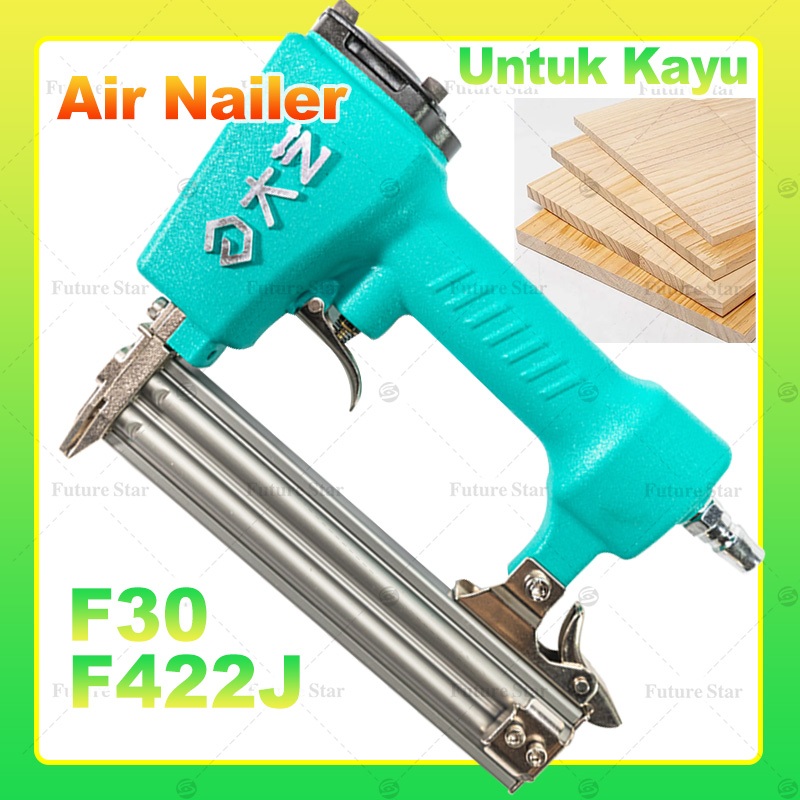 

Mesin Paku Tembak Angin / Brad Nailer Kit /Air Nailer Gun Nail Staples Nailer Stapler Tracker Kompresor F30 F422J-1 Alat Heavy Duty U Jok Motor Furniture Sofa Kayu