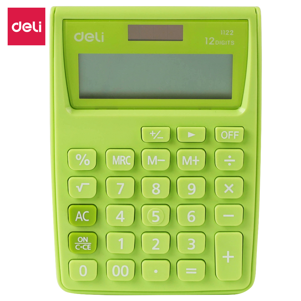 

Deli Portable Calculator 12 digits E1122