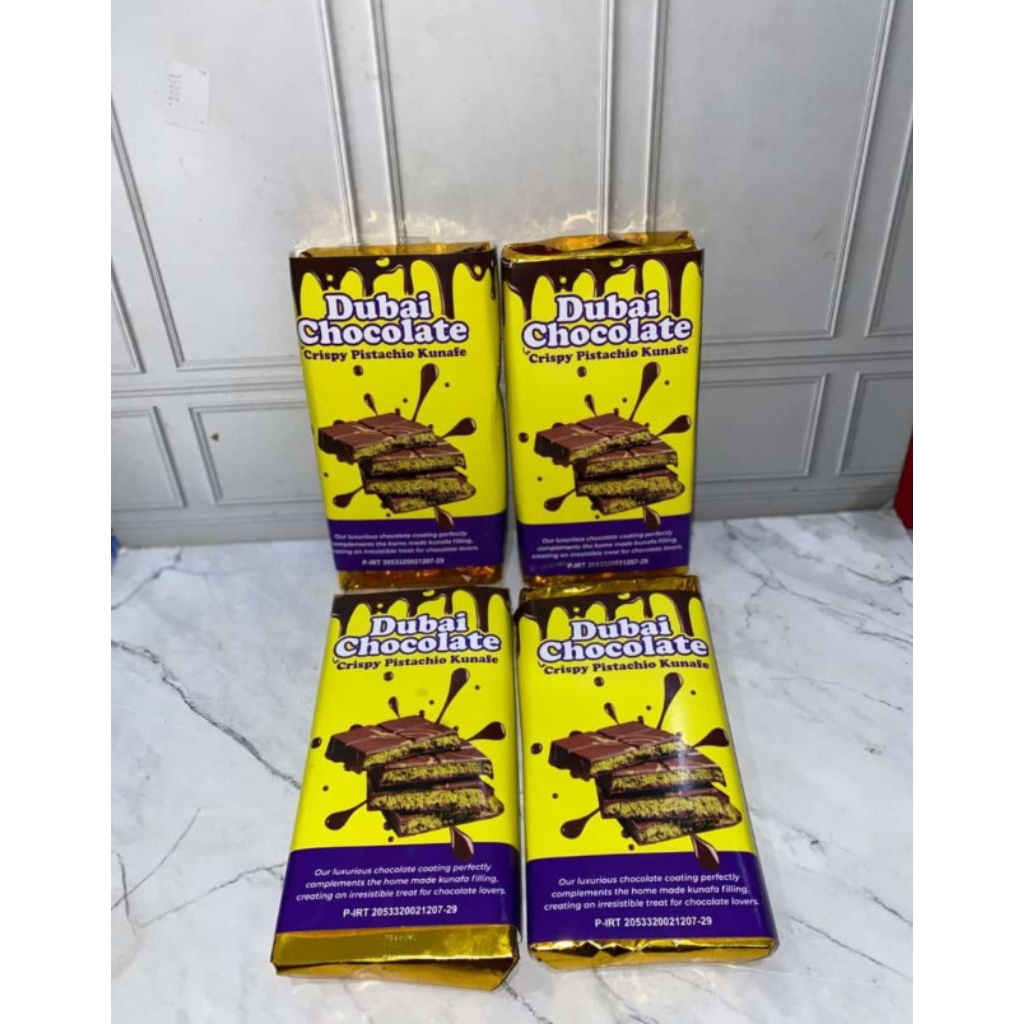 

Dubai Chocolate Crispy Pistachio Kunafe Coklat Dubai Viral