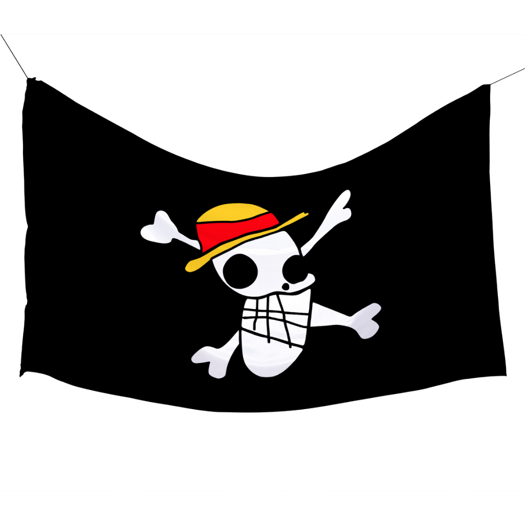 Bendera Awal Buatan Luffy Logo One Piece