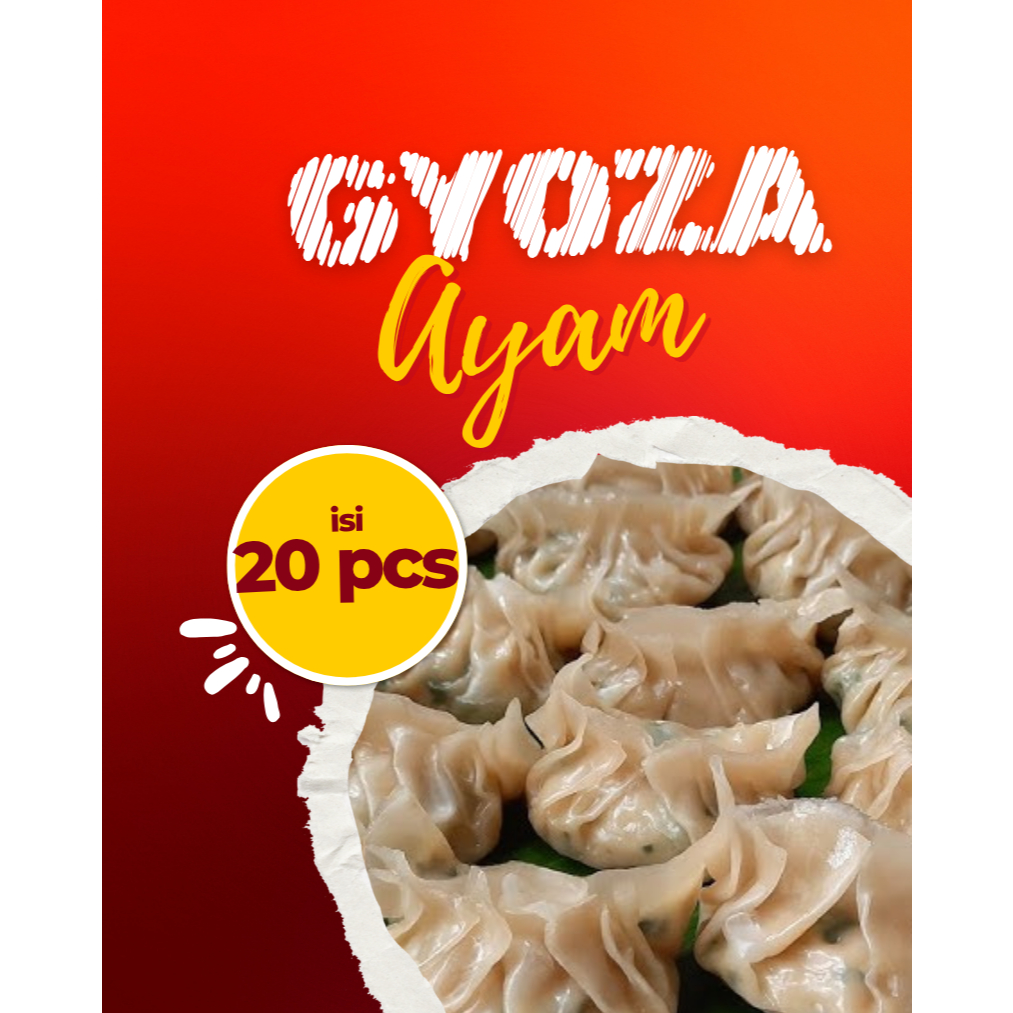 

Gyoza Frozen isi 20 Pcs