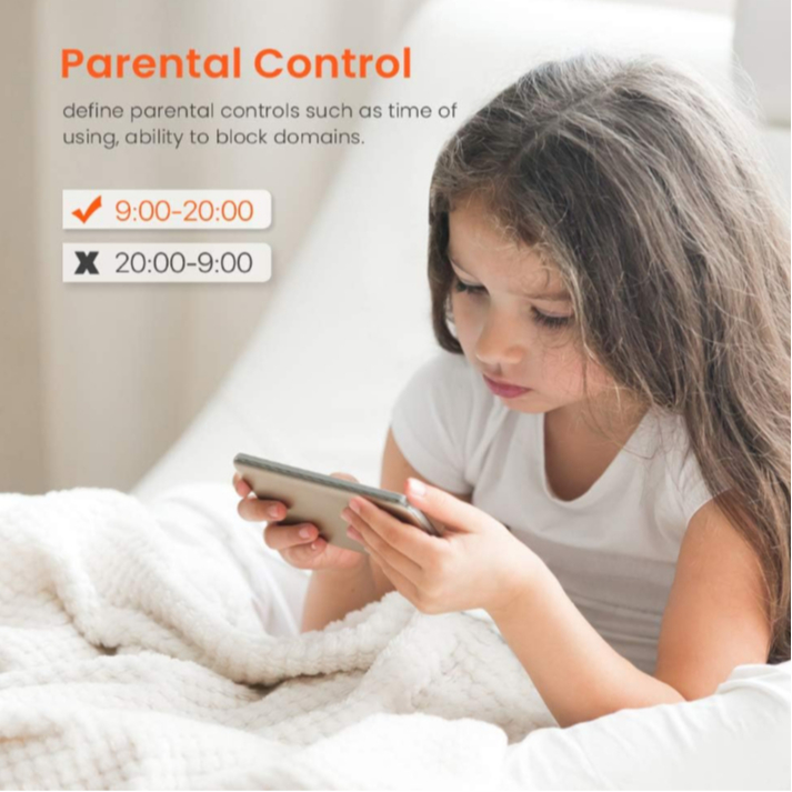 Tenda N301 Router Wifi 300Mbps, Tembus Tembok Kuat, Setup 30 Detik, Antena 5Dbi High Power