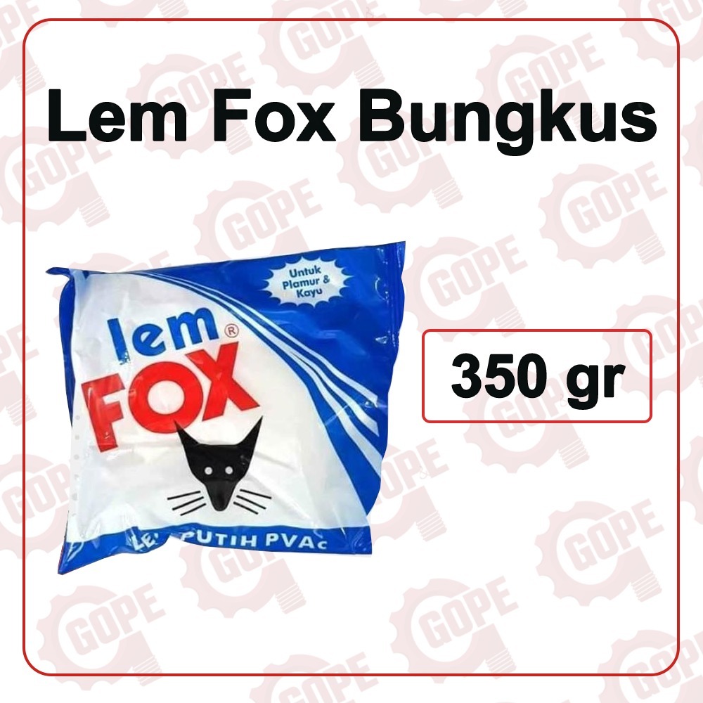 

Lem Fox Putih Bungkus Kemasan Plastik 350 Gram
