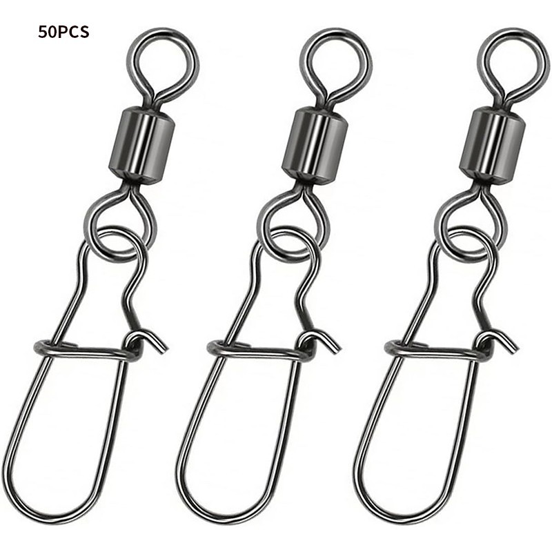 Swivel Pancing Kili Kili Stainless Swivel Kili Kili Swivel Snap Pancing Swivel Snap 50Pcs