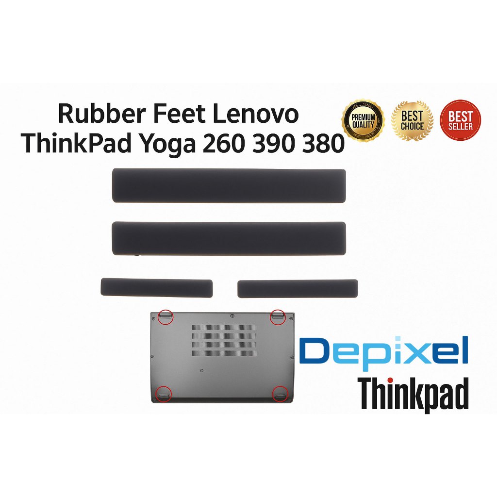 Rubber Feet Lenovo Thinkpad Yoga 260 390