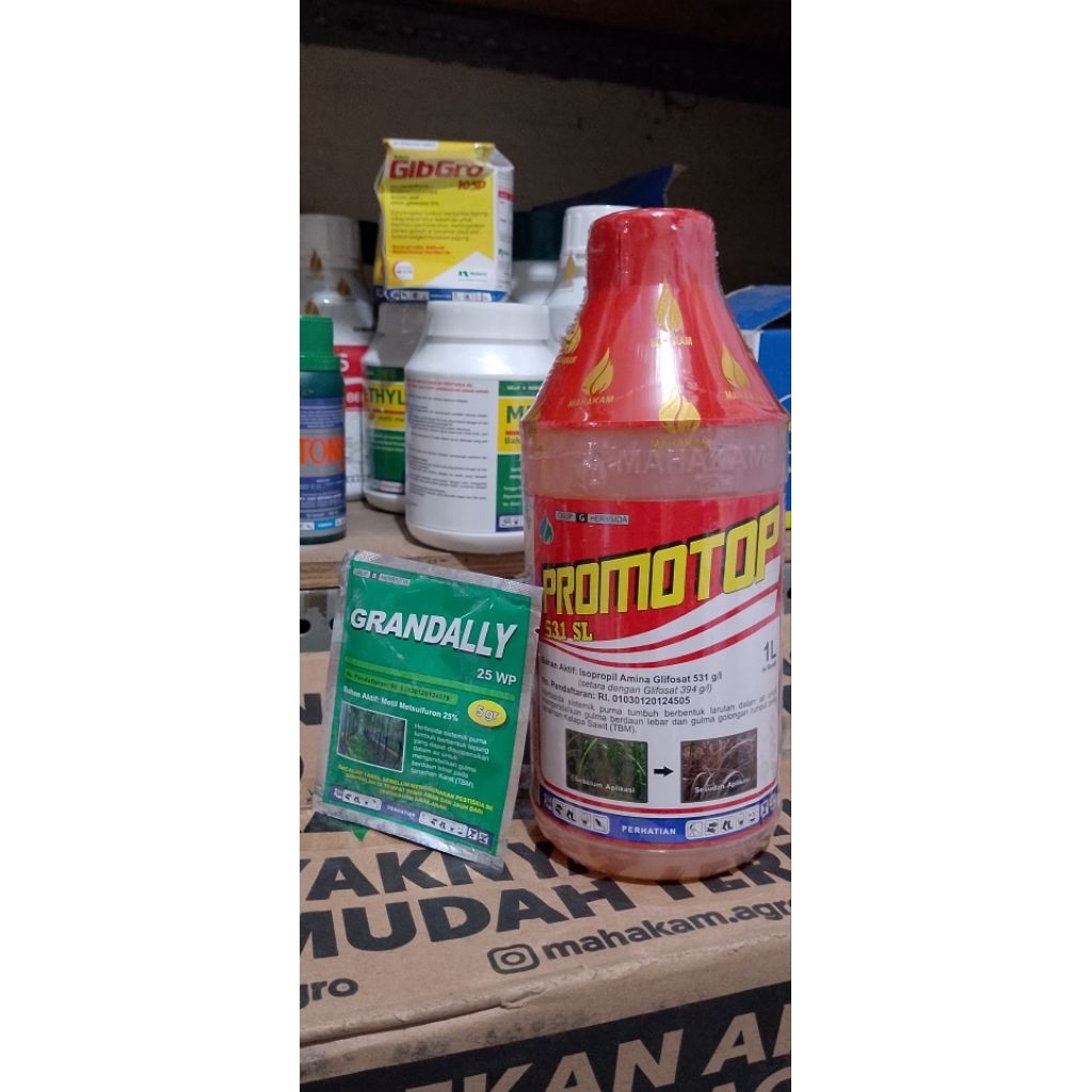 Racun Rumput Promotop 531 SL /1 LiTer bersifat sistemik