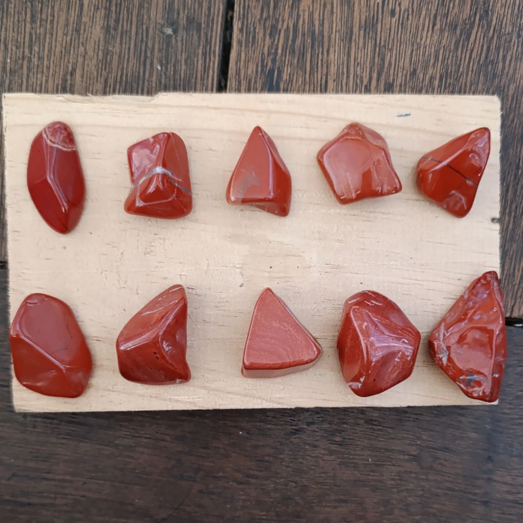 RS 10 Batu Red Jasper Bahan Mata Cincin Akik, Liontin, Specimen dll