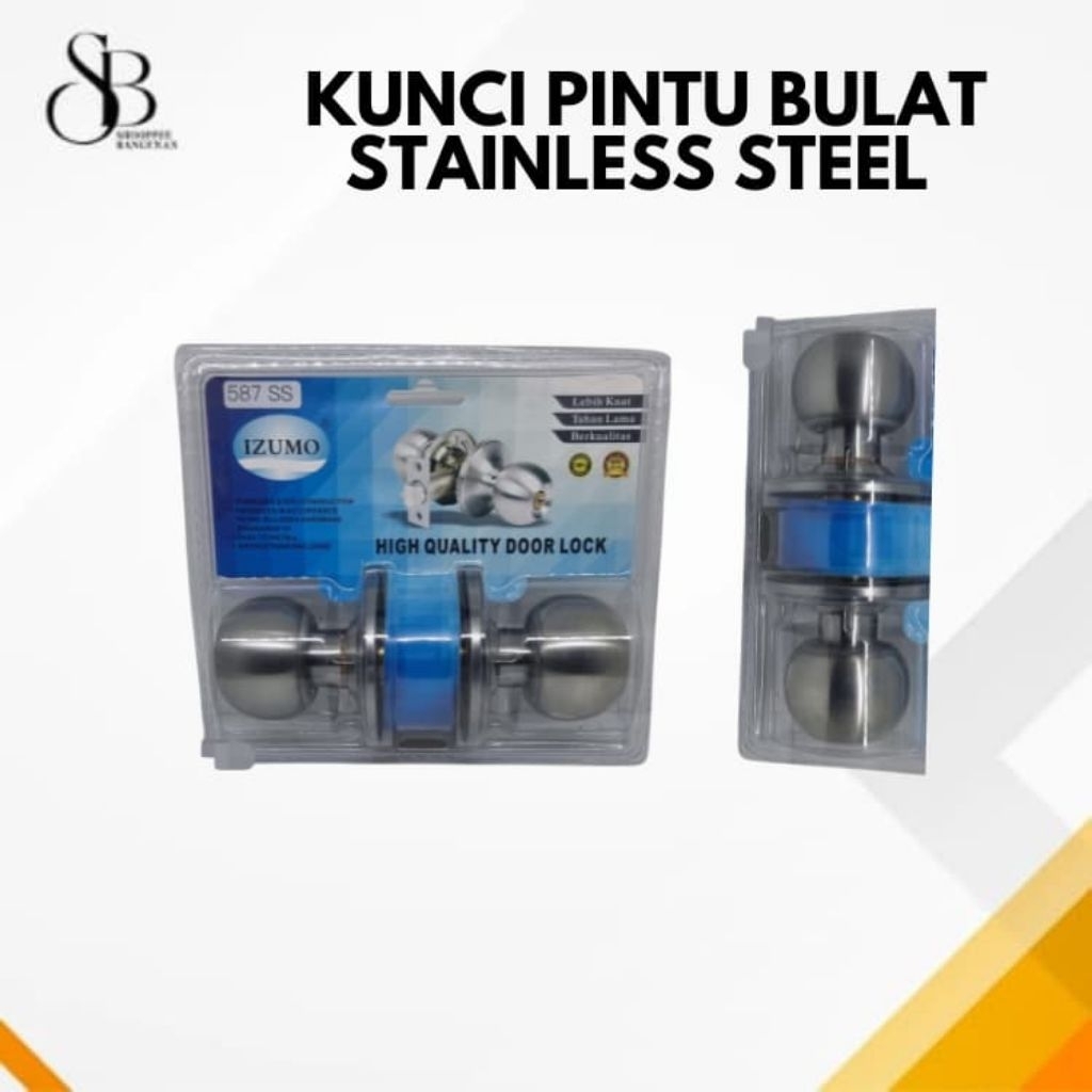 pintu/pegangan pintu stainless izumo kamar mandi