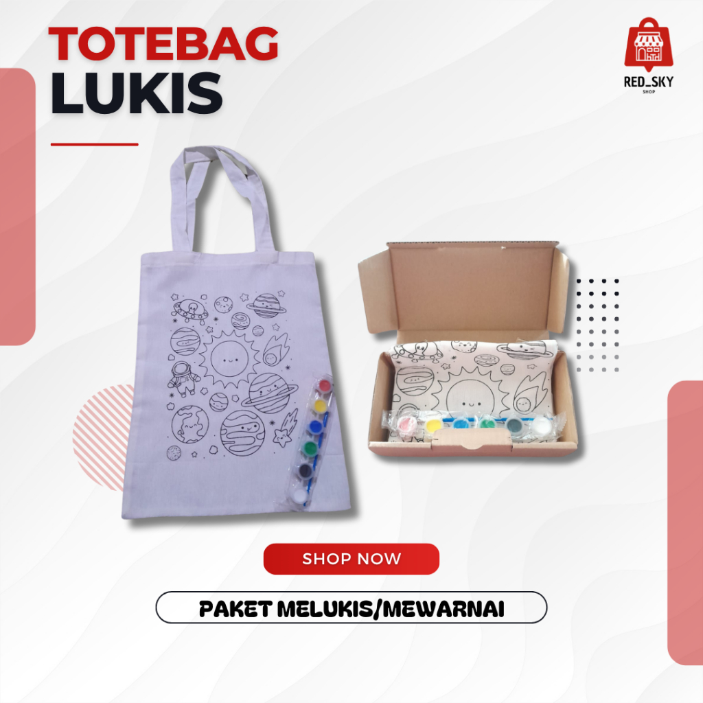 

Tas Lukis totebag mewarnai tas gambar ballerinacapucina sudah include box bisa request kartu ucapan