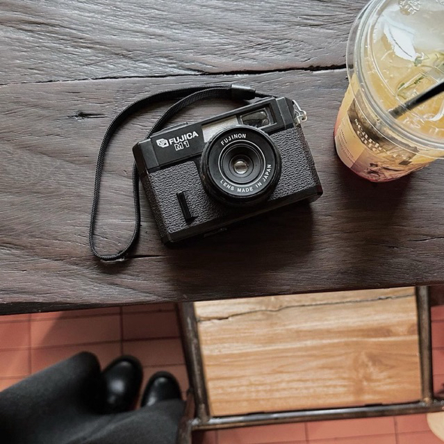 Camera Fujica M1 + Flash (Kamera Analog)