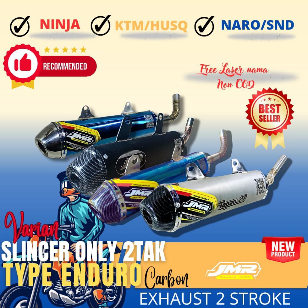 SILINCER ENDURO NINJA 2 TAK, SILINCER KTM, SILINCER GAS_GAS, SILINCER HUSQ, SILINCER NARO