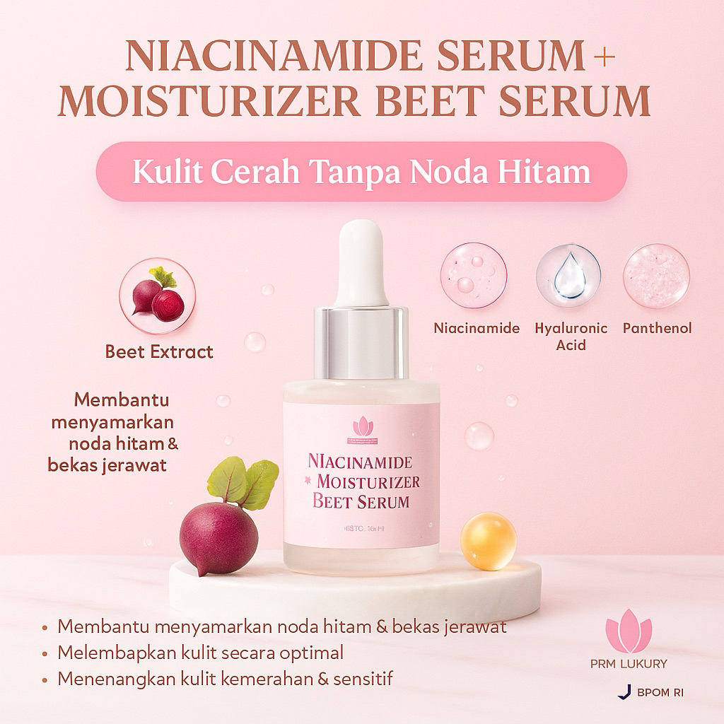 Serum PRM Luxury 20ml – Acne | Glow | Melacare | DNA Salmon | Flek | All Variant