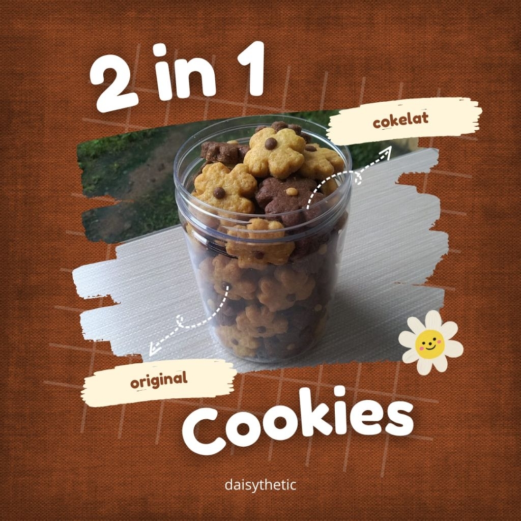

2 in 1 Cookies | daisythetic