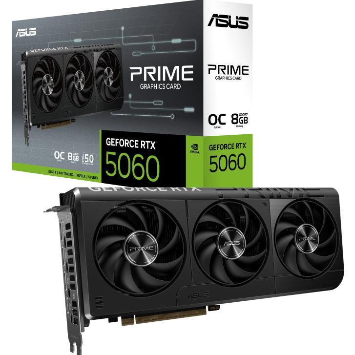 ASUS PRIME GEFORCE RTX 5060 OC EDITION 8GB GDDR7 PRIME-RTX5060-O8G